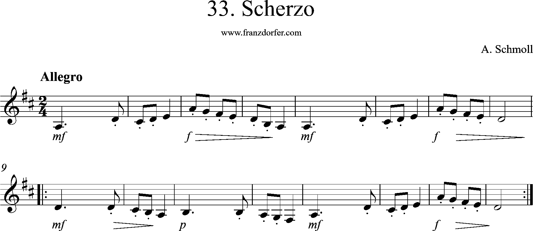 scherzo, D-Low